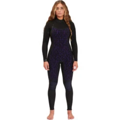 Billabong 2024 Femmes Synergy 3/2mm GBS Back Zip Combinaison Néoprène -Kitesurf Boutique 2024 femmes synergy 32mm gbs back zip combinaison neoprene 3