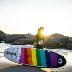 AQUAPLANET Kit Paddle Gonflable - Max Arc-en-ciel 11 AQUAPLANET Kit Paddle Gonflable - Max Arc-en-ciel -Kitesurf Boutique aquaplanet kit paddle gonflable max arc en ciel 4