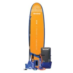 AQUAPLANET Kit Paddle Gonflable - Max Orange -Kitesurf Boutique aquaplanet kit paddle gonflable max orange 2