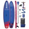 AQUAPLANET Kit Stand Up Paddle Gonflable - Pace Rouge Et Bleu -Kitesurf Boutique aquaplanet kit stand up paddle gonflable pace rouge et bleu