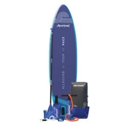 AQUAPLANET Kit Stand Up Paddle Gonflable - Pace Sarcelle Et Minuit -Kitesurf Boutique aquaplanet kit stand up paddle gonflable pace sarcelle et minuit 2