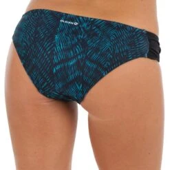 Bas De Maillot De Bain De Surf Femme Plissée Côté NIKI SHIBO BLEU -Kitesurf Boutique bas de maillot de bain de surf femme plissee cote niki shibo bleu 2
