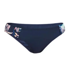 Bas De Maillot De Bain Femme Culotte Roxy Uni Avec Empiècement Floral -Kitesurf Boutique bas de maillot de bain femme culotte roxy uni avec empiecement floral 2