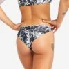 Bas De Maillot De Bain Tanga Femme - Lulu Borneo Noir 2 Bas De Maillot De Bain Tanga Femme - Lulu Borneo Noir -Kitesurf Boutique bas de maillot de bain tanga femme lulu borneo noir