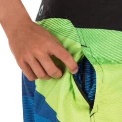 Tribord Boardshort Long Garçon Lafitenia Tension Vert -Kitesurf Boutique boardshort long garcon lafitenia tension vert 4