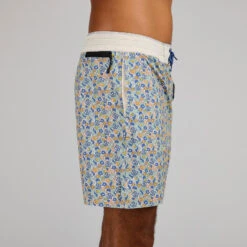 Boardshort Surf 500 17" JOY BEIGE -Kitesurf Boutique boardshort surf 500 17 joy beige 2