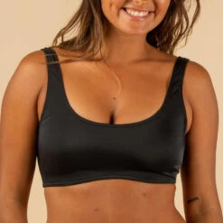 BRASSIERE AURELY BLACK AVEC COQUES AMOVIBLES -Kitesurf Boutique brassiere aurely black avec coques amovibles 4