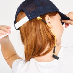 Tribord Casquette Bateau Sailing 500 Enfant Voile Ecru Bleu -Kitesurf Boutique casquette bateau sailing 500 enfant voile ecru bleu 2