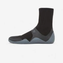 Chaussons Surf Bottillons 500 Néoprène Zip 3 Mm Noir Gris -Kitesurf Boutique chaussons surf bottillons 500 neoprene zip 3 mm noir gris 5