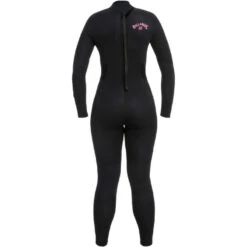 Billabong Combinaison De Surf 5/4mm Zip Dos - Noir - Launch - Femme -Kitesurf Boutique combinaison de surf 54mm zip dos noir launch femme 4