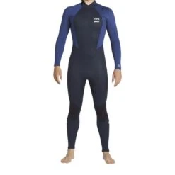 Billabong Combinaison De Surf Intruder 3/2mm Flatlock - Zip Au Dos - Marine Hommes -Kitesurf Boutique combinaison de surf intruder 32mm flatlock zip au dos marine hommes 2