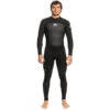 Quiksilver Combinaison De Surf Prologue 3/2mm GBS - Zip Au Dos - Noir Hommes -Kitesurf Boutique combinaison de surf prologue 32mm gbs zip au dos noir hommes