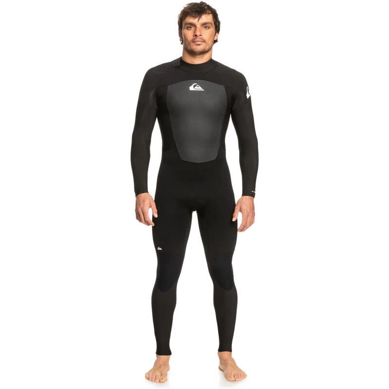 Quiksilver Combinaison De Surf Prologue 3/2mm GBS - Zip Au Dos - Noir Hommes 3 Quiksilver Combinaison De Surf Prologue 3/2mm GBS - Zip Au Dos - Noir Hommes