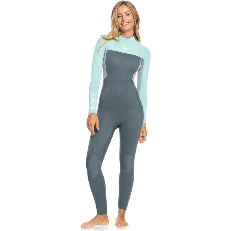 Roxy Combinaison De Surf Prologue 4/3mm GBS - Zip Au Dos Vert Femmes 3 Roxy Combinaison De Surf Prologue 4/3mm GBS - Zip Au Dos Vert Femmes