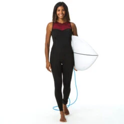 Combinaison Longjane Femme Expert Néoprène 1.5 Mm Extra Souple Sans Zip -Kitesurf Boutique combinaison longjane femme expert neoprene 15 mm extra souple sans zip 7