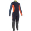 Tribord Combinaison Néoprène 3/2mm Cousu-collée Voile Enfant Dinghy 500 Bleu/orange -Kitesurf Boutique combinaison neoprene 32mm cousu collee voile enfant dinghy 500 bleuorange