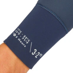 Combinaison SURF 500 Néoprène 3/2 Mm Homme Bleue Kaki -Kitesurf Boutique combinaison surf 500 neoprene 32 mm homme bleue kaki 3