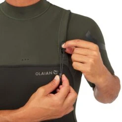 Combinaison Surf Pro John 900 Néoprène Homme Kaki -Kitesurf Boutique combinaison surf pro john 900 neoprene homme kaki 4