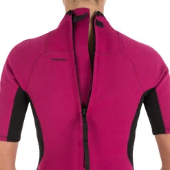 Tribord Combinaison Surf Shorty 100 Néoprène Femme Violet 14 Tribord Combinaison Surf Shorty 100 Néoprène Femme Violet -Kitesurf Boutique combinaison surf shorty 100 neoprene femme violet 2