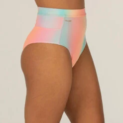 Culotte Taille Haute Femme ROSA BLUR PINK Idéale Pour Le Surf -Kitesurf Boutique culotte taille haute femme rosa blur pink ideale pour le surf 1