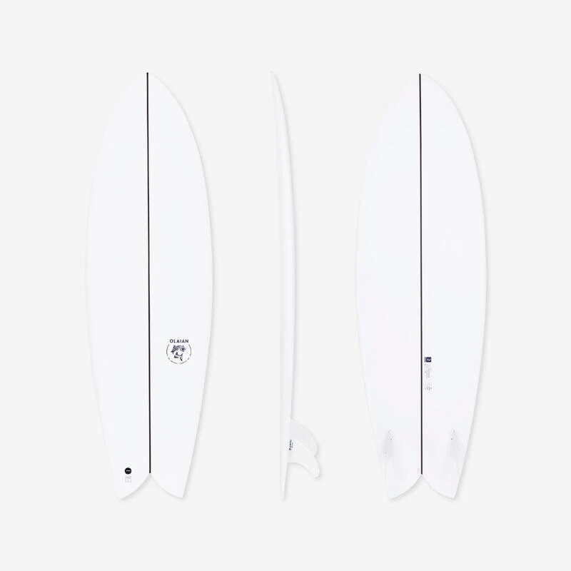 FISH 900 5'8" 35 L. Livrée Avec 2 Ailerons Twin . 3 FISH 900 5'8" 35 L. Livrée Avec 2 Ailerons Twin .