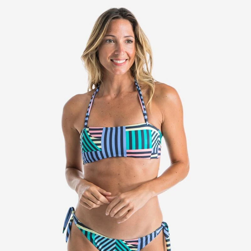 Haut De Maillot De Bain Bandeau LAURA GRAPHITI Avec Coques Amovibles 3 Haut De Maillot De Bain Bandeau LAURA GRAPHITI Avec Coques Amovibles