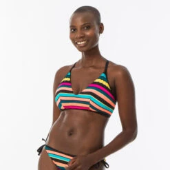 Haut De Maillot De Bain BRASSIERE CARO PARADISE Avec Dos Structuré Et Réglable -Kitesurf Boutique haut de maillot de bain brassiere caro paradise avec dos structure et reglable 3