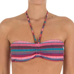 Haut De Maillot De Bain Femme Bandeau ROXY BOHO Rouge -Kitesurf Boutique haut de maillot de bain femme bandeau roxy boho rouge 3