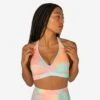 Haut De Maillot De Bain Femme Brassière De Surf ANA BLUR PINK -Kitesurf Boutique haut de maillot de bain femme brassiere de surf ana blur pink