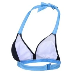 Regatta Haut De Maillot De Bain FLAVIA Femme (Bleu Marine / Bleu Clair) -Kitesurf Boutique haut de maillot de bain flavia femme bleu marine bleu clair 3