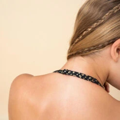 HAUT DE MAILLOT DE BAIN FOULARD FILLE 100 NOIR 17 HAUT DE MAILLOT DE BAIN FOULARD FILLE 100 NOIR -Kitesurf Boutique haut de maillot de bain foulard fille 100 noir 5