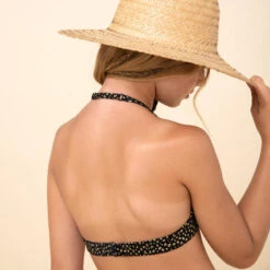 HAUT DE MAILLOT DE BAIN FOULARD FILLE 100 NOIR 18 HAUT DE MAILLOT DE BAIN FOULARD FILLE 100 NOIR -Kitesurf Boutique haut de maillot de bain foulard fille 100 noir 6