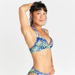 Haut De Maillot De Bain Push Up Femme - Elena Cuty Bleu -Kitesurf Boutique haut de maillot de bain push up femme elena cuty bleu 1