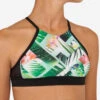 HAUT DE MAILLOT DE BAIN SURF FILLE BRASSIERE VERT BAHA 900 2 HAUT DE MAILLOT DE BAIN SURF FILLE BRASSIERE VERT BAHA 900 -Kitesurf Boutique haut de maillot de bain surf fille brassiere vert baha 900