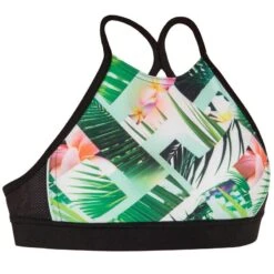 HAUT DE MAILLOT DE BAIN SURF FILLE BRASSIERE VERT BAHA 900 -Kitesurf Boutique haut de maillot de bain surf fille brassiere vert baha 900 5