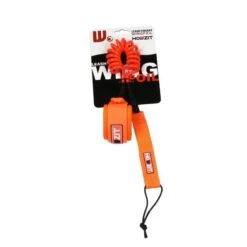 LEASH DE WINGFOIL HOWZIT COIL ORANGE POIGNET 4' -Kitesurf Boutique leash de wingfoil howzit coil orange poignet 4 2