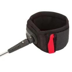 Leash Surf 7' (210 Cm) Diamètre 7 Mm Noir -Kitesurf Boutique leash surf 7 210 cm diametre 7 mm noir 2