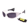 Lunette Soleil Flottantes Sport Nautiques OCEAN Mentaway Blanc Et Fume -Kitesurf Boutique lunette soleil flottantes sport nautiques ocean mentaway blanc et fume