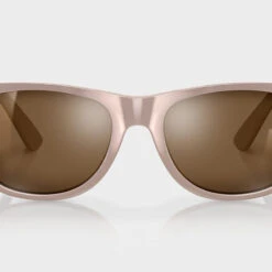 Lunettes De Soleil Acétate Recyclé Surf Homme Et Femme Venezia Beige