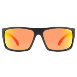Lunettes De Soleil De Sport ALLION Noir Mat, CX ORANGE -cat.3- MUNDAKA -Kitesurf Boutique lunettes de soleil de sport allion noir mat cx orange cat3 mundaka 2