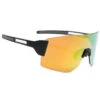 Lunettes De Soleil De Sport PUNCAK Noir Mat, CX ORANGE - Cat.3 - MUNDAKA -Kitesurf Boutique lunettes de soleil de sport puncak noir mat cx orange cat3 mundaka