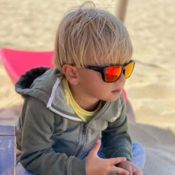 Lunettes De Soleil EAGLE Noir Mat Et Orange, CX ORANGE - Cat.3 - MUNDAKA -Kitesurf Boutique lunettes de soleil eagle noir mat et orange cx orange cat3 mundaka 3