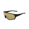 Rockrider LUNETTES VTT XC RACE NOIRES GOLD VERRES INTERCHANGEABLES CAT 0+3 -Kitesurf Boutique lunettes vtt xc race noires gold verres interchangeables cat 03