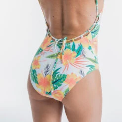 Maillot De Bain 1 Pièce Femme ROXY HAWAI Blanc -Kitesurf Boutique maillot de bain 1 piece femme roxy hawai blanc 5