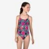 Maillot De Bain 1 Pièce Fille - 100 Hiloe Tropical Party Rose -Kitesurf Boutique maillot de bain 1 piece fille 100 hiloe tropical party rose