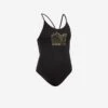 MAILLOT DE BAIN 1 PIECE FILLE 100 NOIR -Kitesurf Boutique maillot de bain 1 piece fille 100 noir