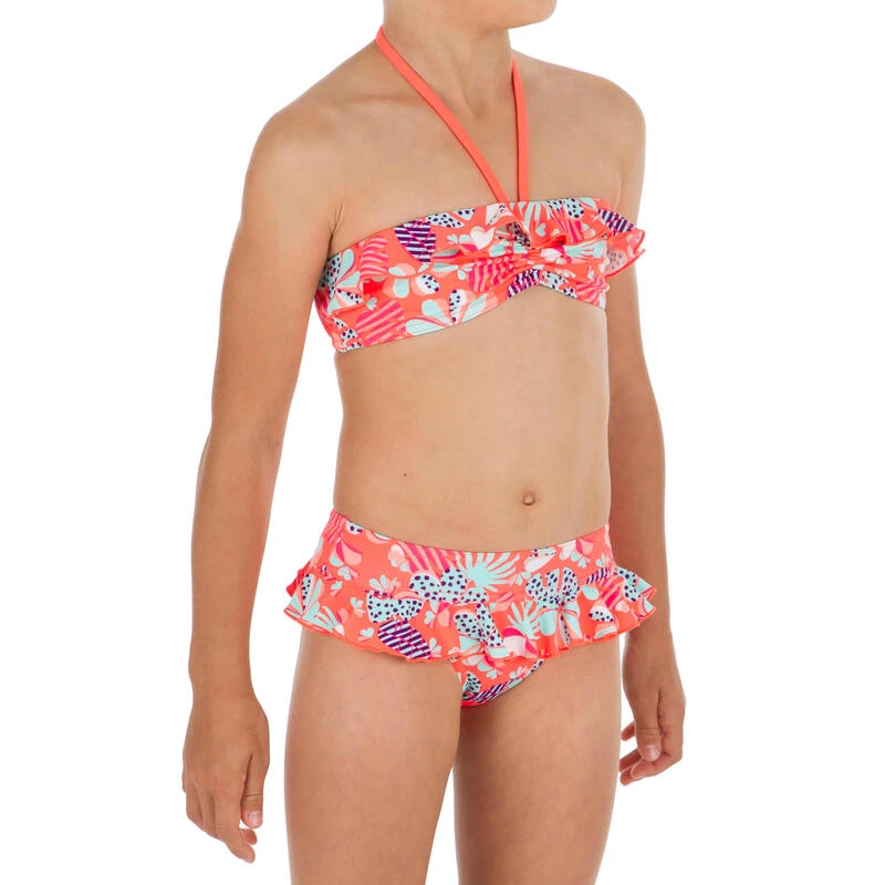 Maillot De Bain 2 Pièces Bandeau Fillette LILA SEYA HAPPY 3 Maillot De Bain 2 Pièces Bandeau Fillette LILA SEYA HAPPY
