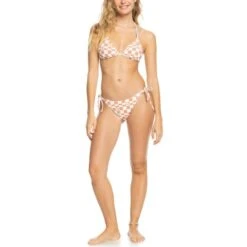 Maillot De Bain Femme Bas Roxy Beach Check It Cheeky -Kitesurf Boutique maillot de bain femme bas roxy beach check it cheeky 2