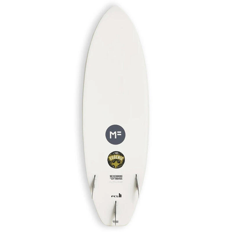 MF 5'10 Eugenie Softboard- White 4 MF 5'10 Eugenie Softboard- White – Image 2