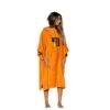 Pacifique Sud | Poncho Surf | Orange | Avec Manches -Kitesurf Boutique pacifique sud poncho surf orange avec manches